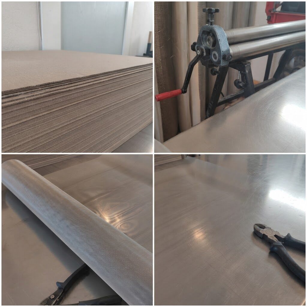 Découpe sur mesure dans l'atelier à Bergisch Gladbach