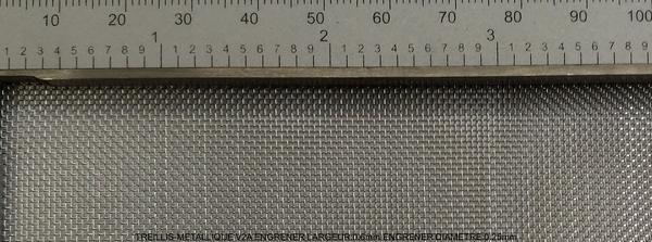 Treillis métallique V2A Acier inoxydable L: 0.6mm D: 0.25mm M: 30