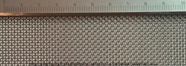 Tissu de Treillis Métallique Fil tissé en acier inoxydable 304 - 18 mailles  - Trou de 1 mm - Contrôle des rongeurs - Maille de couverture de vidange 